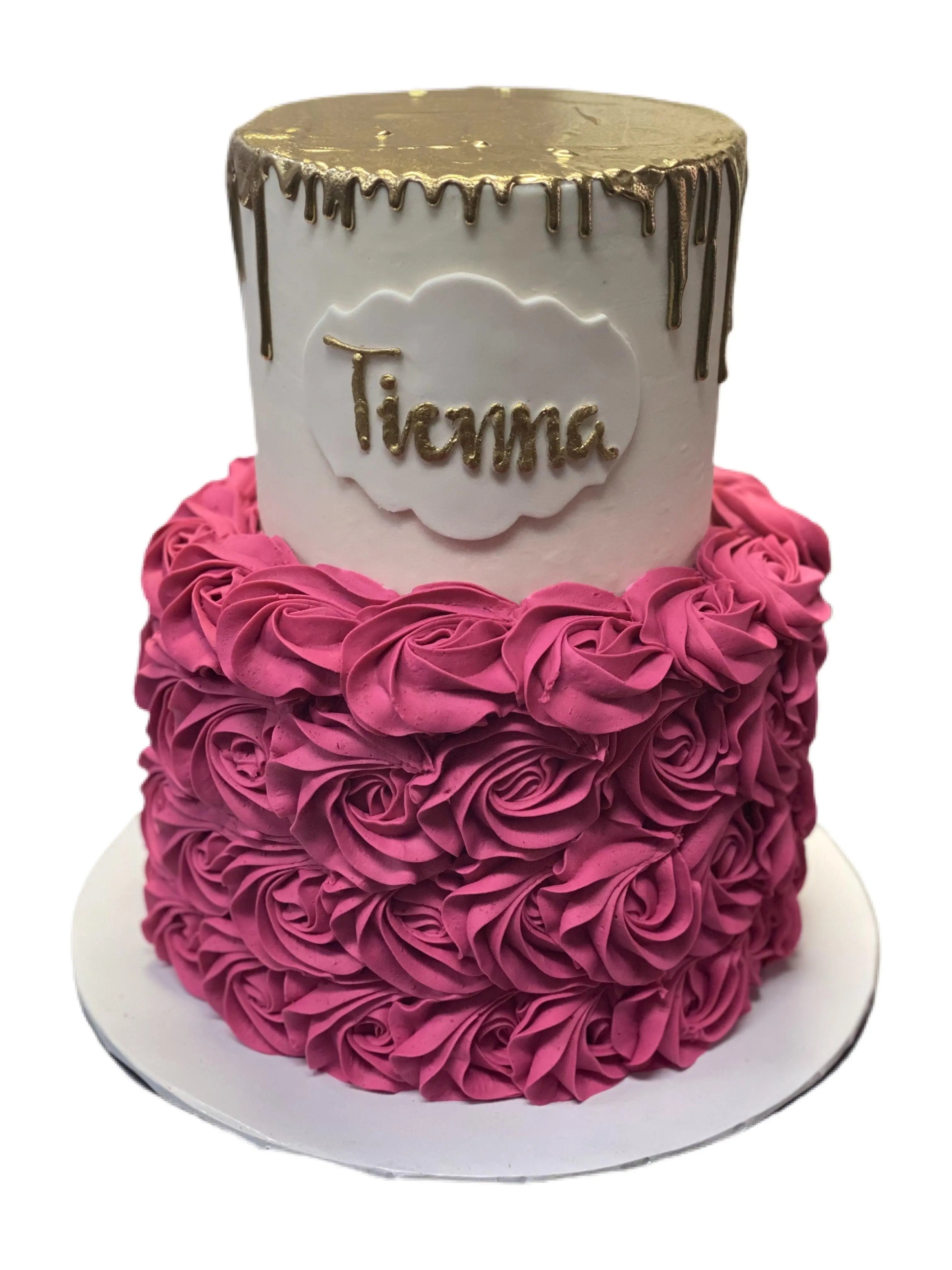 Fancy Rosettes Cake That's The Cake Bakery