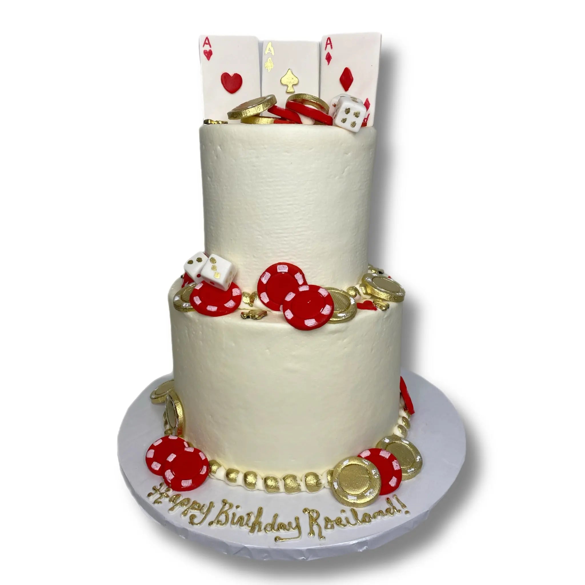 Golden Gambler That's The Cake Bakery