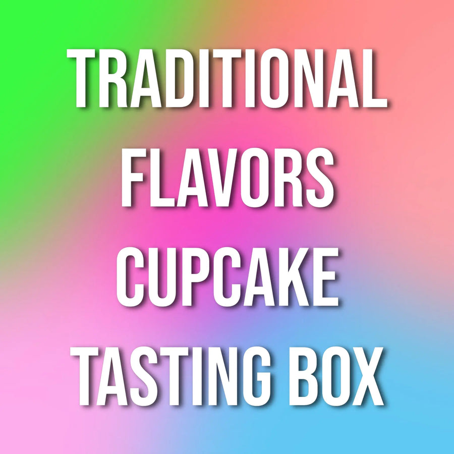 Traditional Flavors Cupcake Tasting Box That's The Cake Bakery