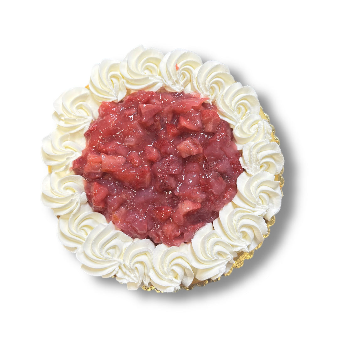 White Chocolate Strawberry Cheesecake