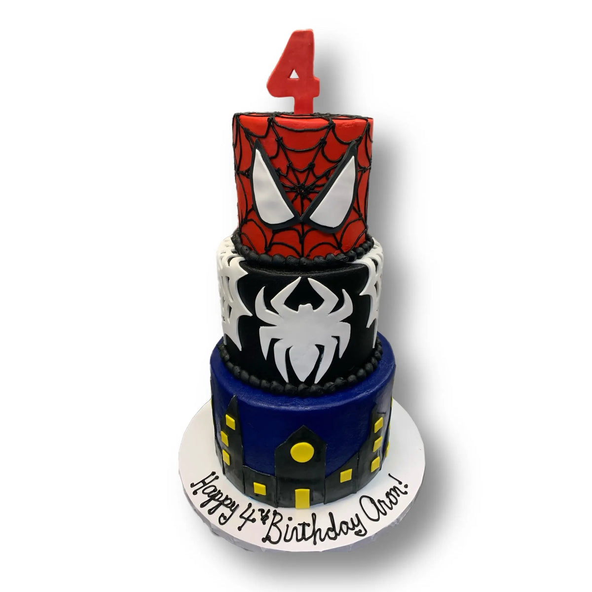 Custom Spiderman Birthday That's The Cake Bakery