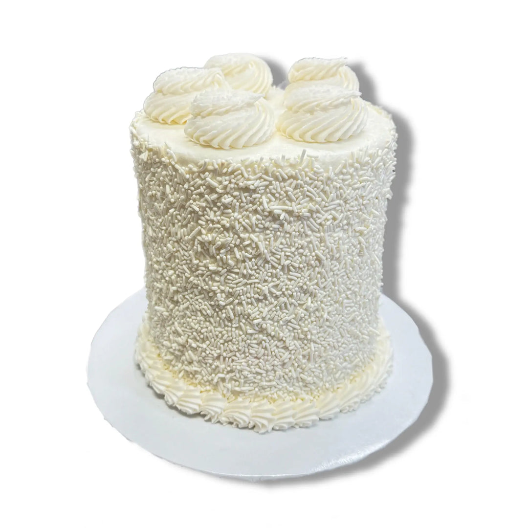 Signature Vanilla Sprinkle Cake That's The Cake Bakery