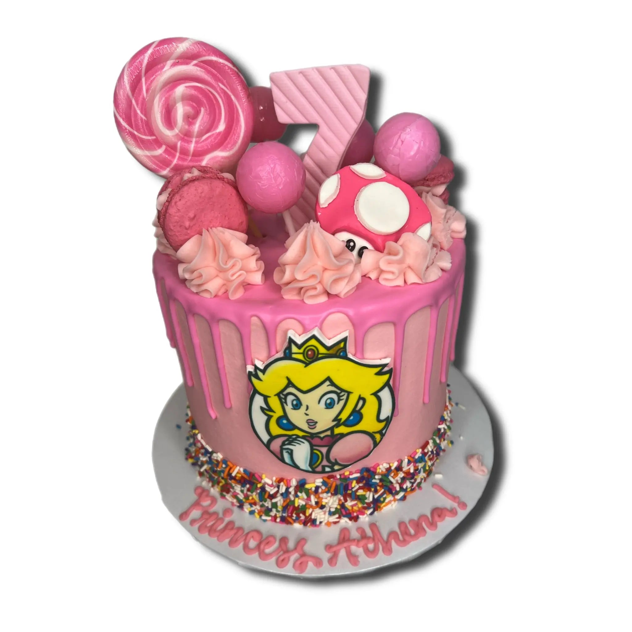 Miss Peach Cake That's The Cake Bakery