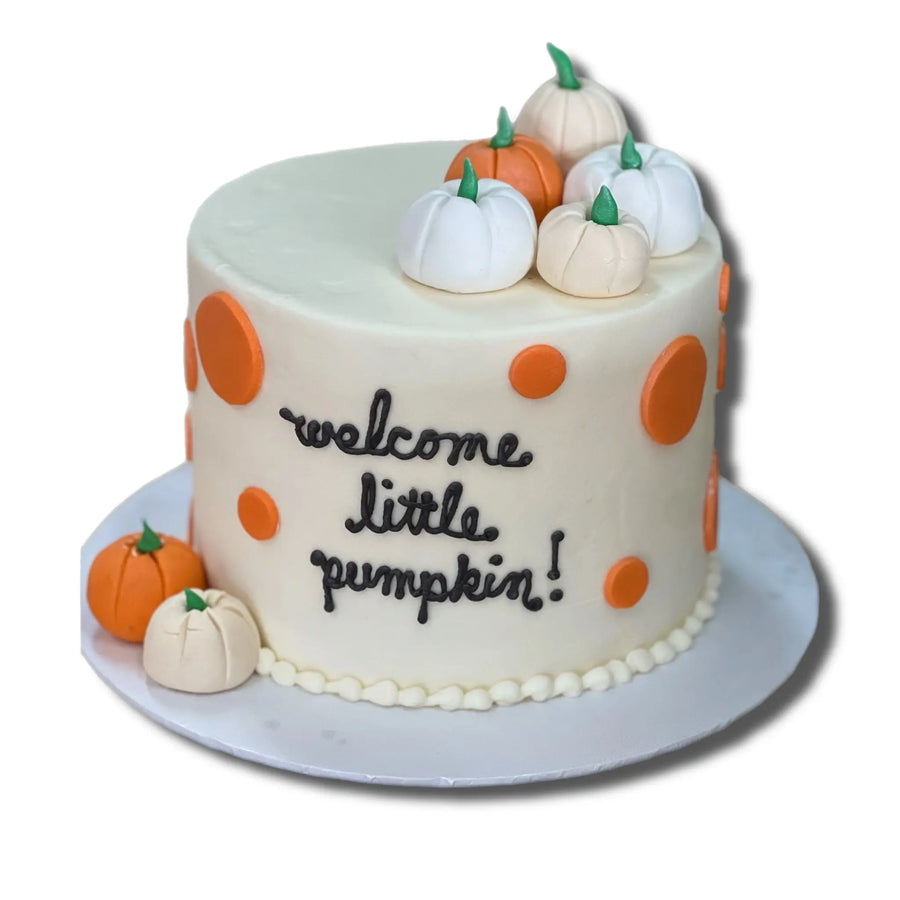 Welcome Little Pumpkin That's The Cake Bakery