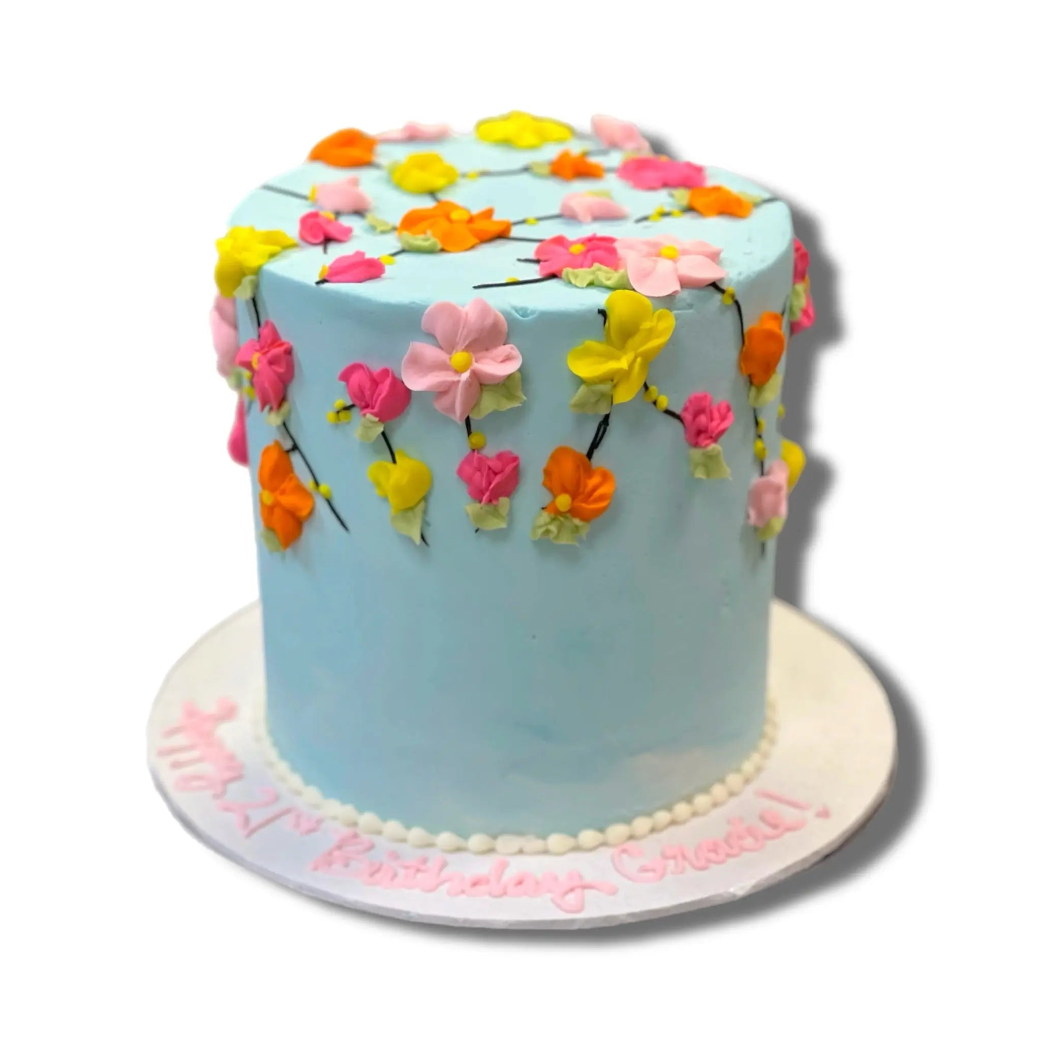 Pastel Flowers That's The Cake Bakery