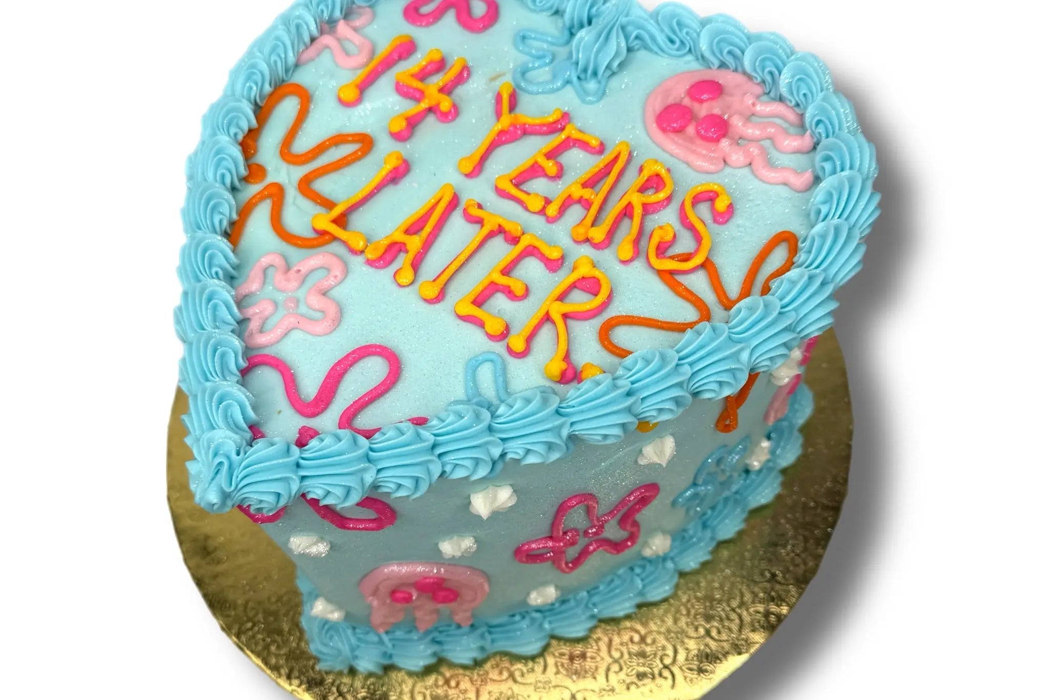 14 Years Later - Spongebob Heart Cake That's The Cake Bakery