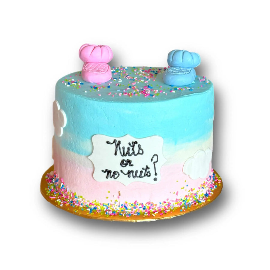 What Will It Be? Gender Reveal Cake That's The Cake Bakery