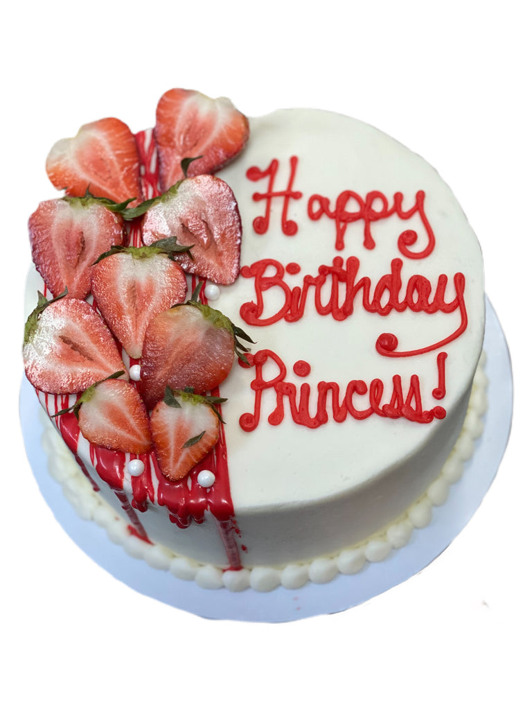 Strawberry Drizzles Cake - That's The Cake Bakery