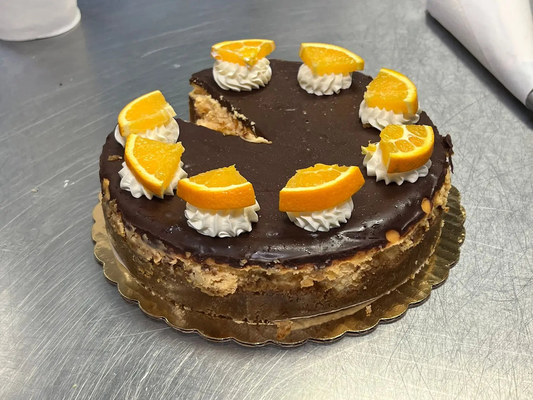 Orange Chocolate Cheesecake That's The Cake Bakery