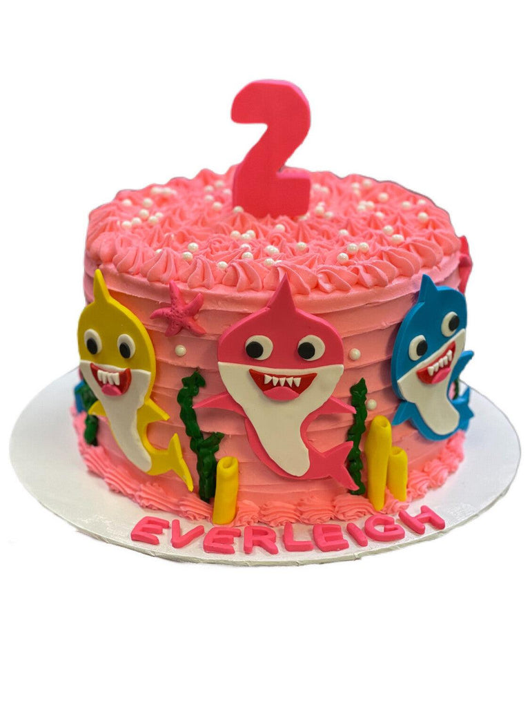 Baby Shark Birthday Cake - That's The Cake Bakery