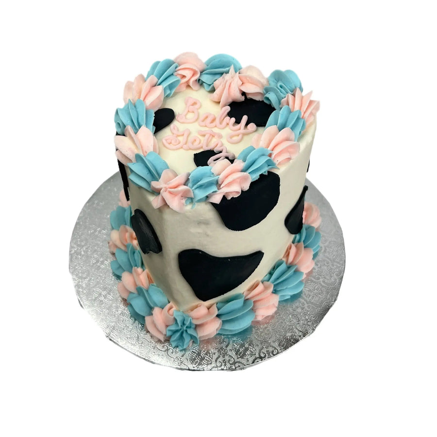 Cow Print Baby Shower Cake That's The Cake Bakery