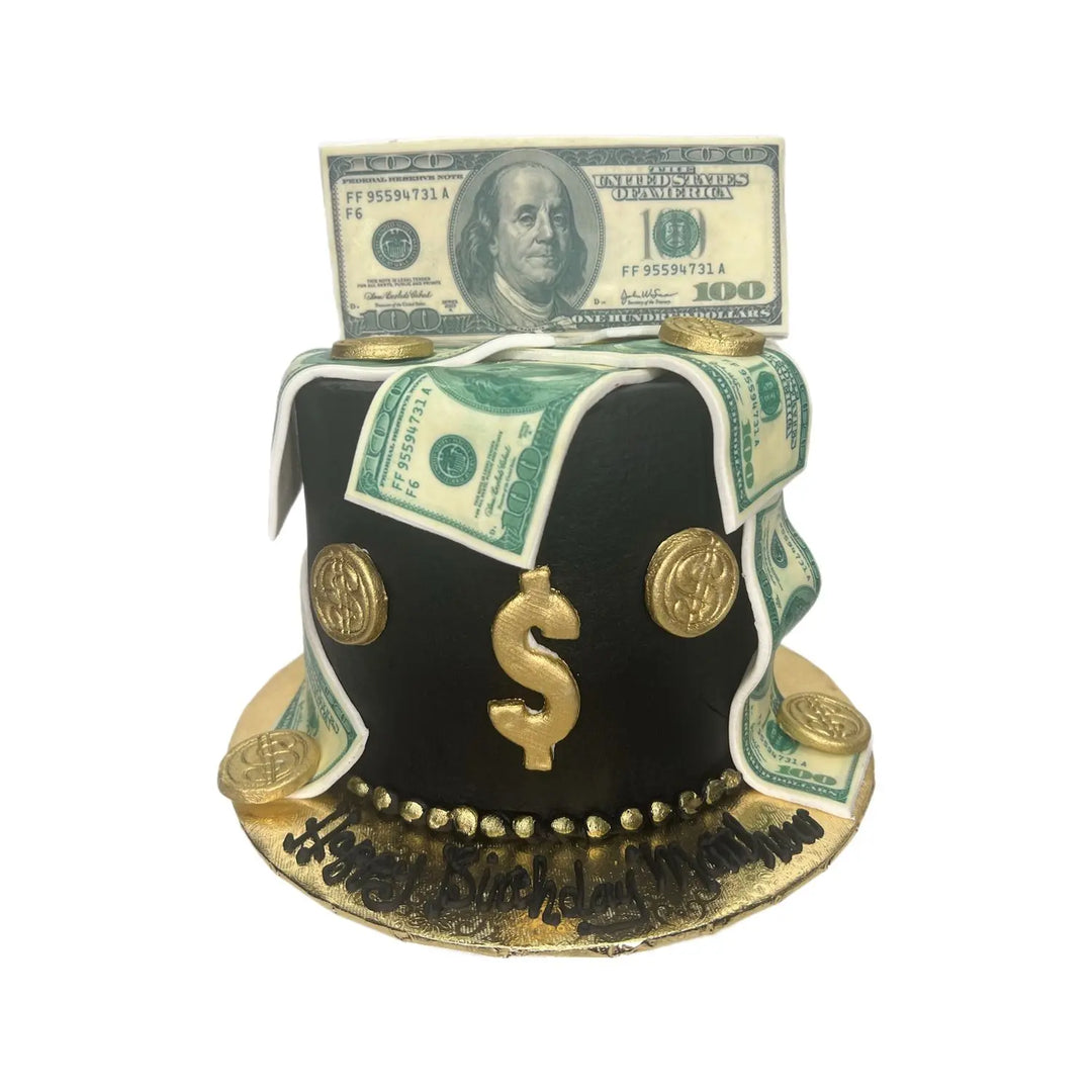 Gold Money Cake That's The Cake Bakery