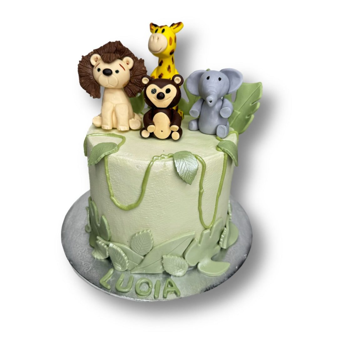 Jungle Animals Cake