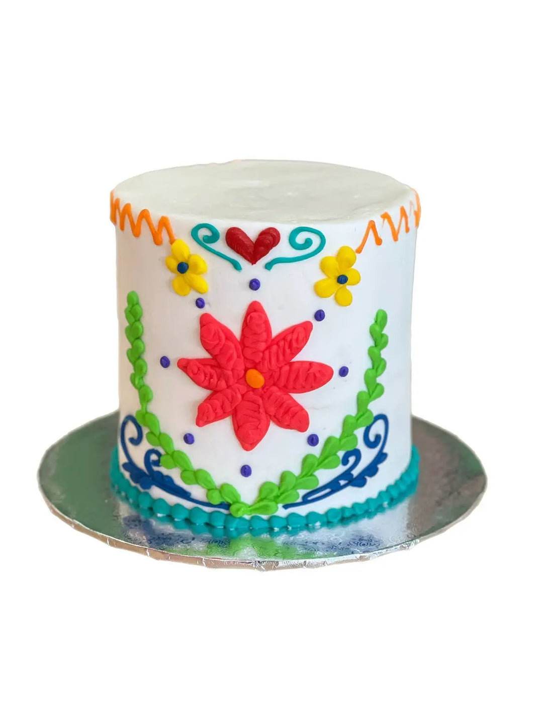 Mexican Embroidery Cake That's The Cake Bakery