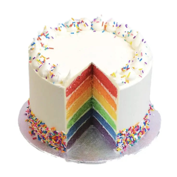Rainbow Cake That's The Cake Bakery