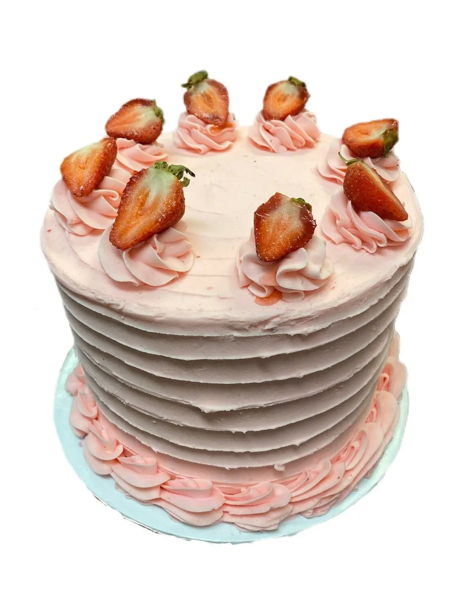 Signature Strawberry Cake That's The Cake Bakery