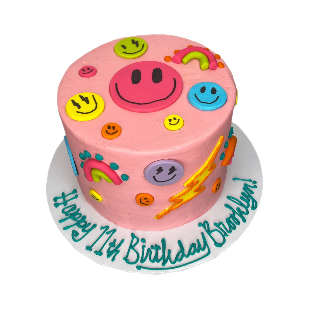 Smiley Face Cake That's The Cake Bakery