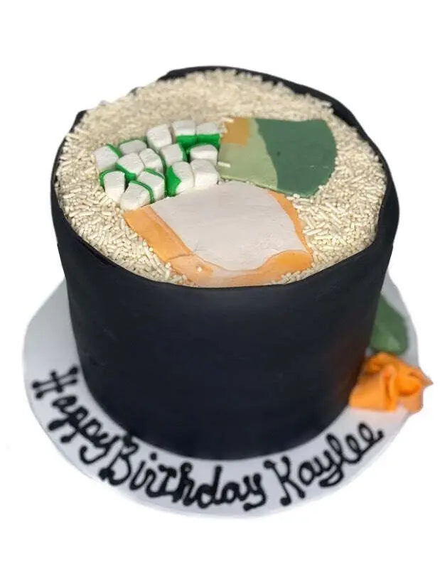 Sushi Roll Cake That's The Cake Bakery