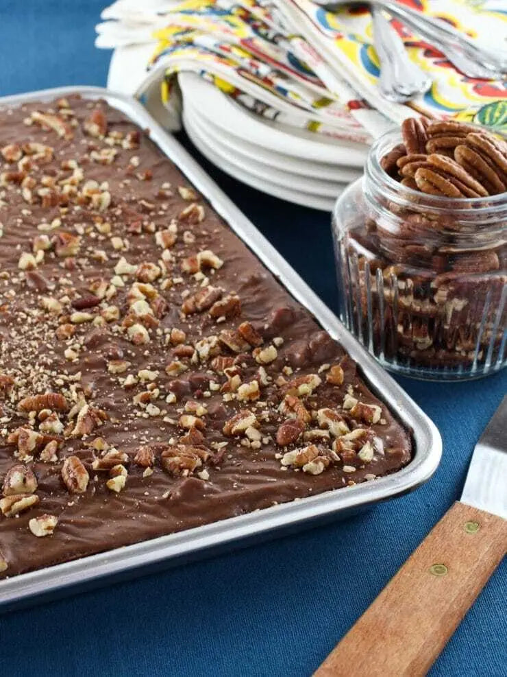 Iconic Texas Sheet Cake That's The Cake Bakery