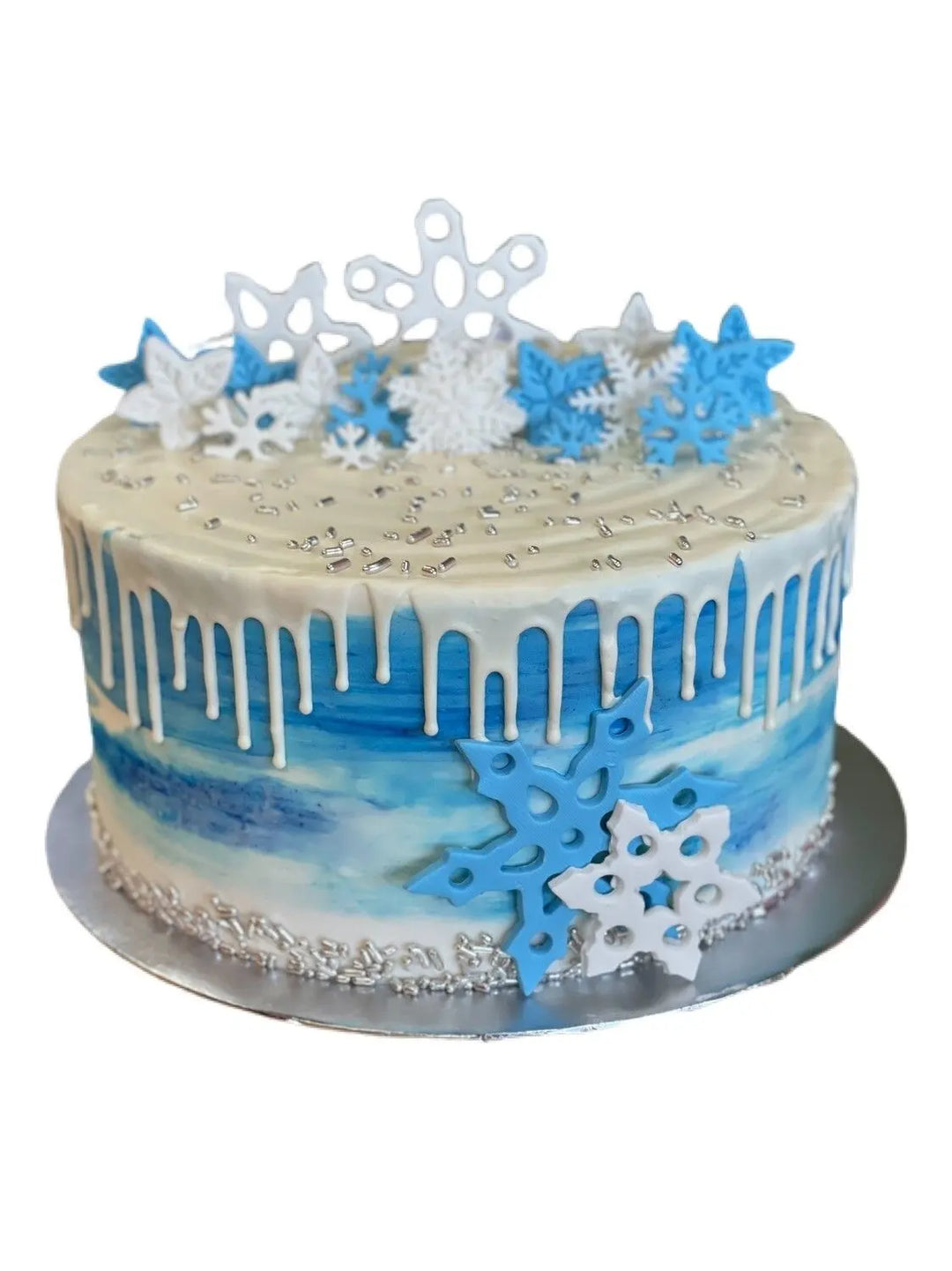 Winter Snowflakes That's The Cake Bakery