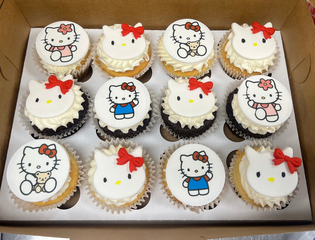 Hello Kitty Cupcakes