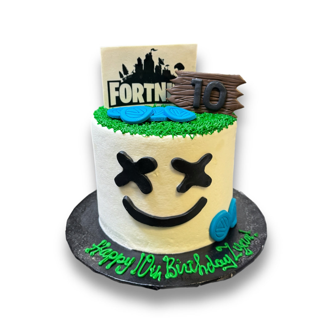 Marshmello Fortnite Cake