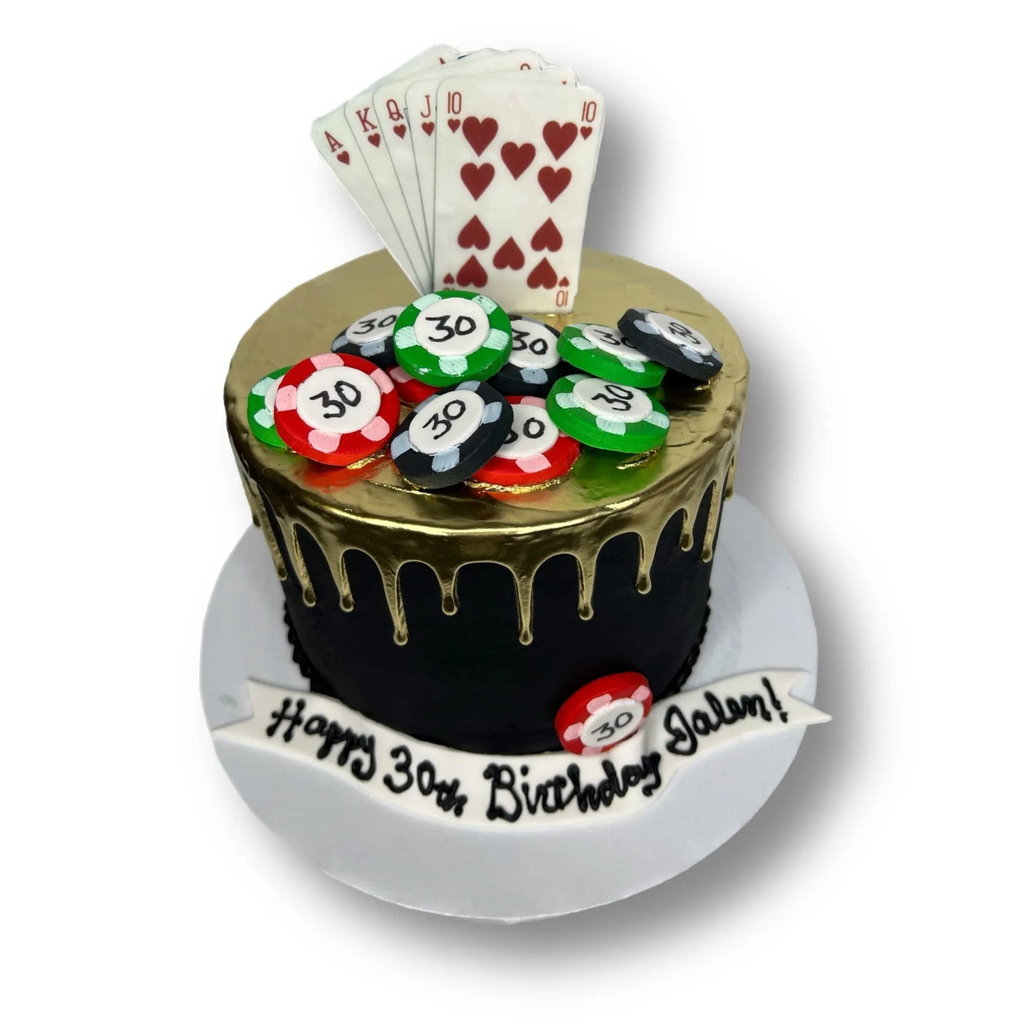 Casino Themed 30th Birthday That's The Cake Bakery