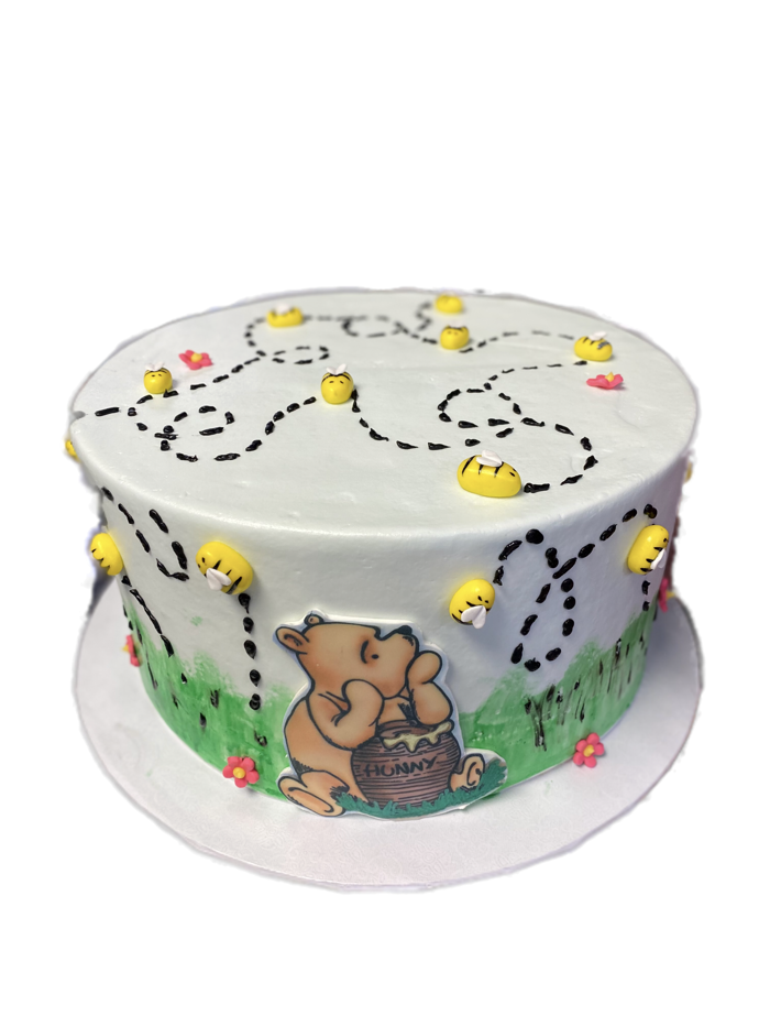 Winnie The Pooh Baby Shower Cake