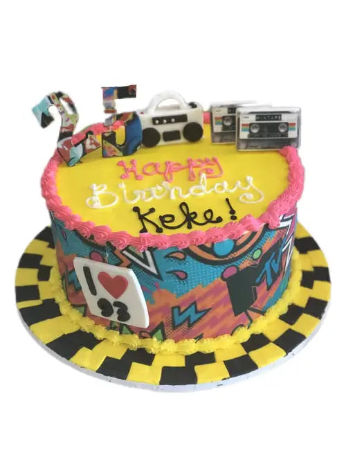 25th Birthday Hip Hop Theme That's The Cake Bakery