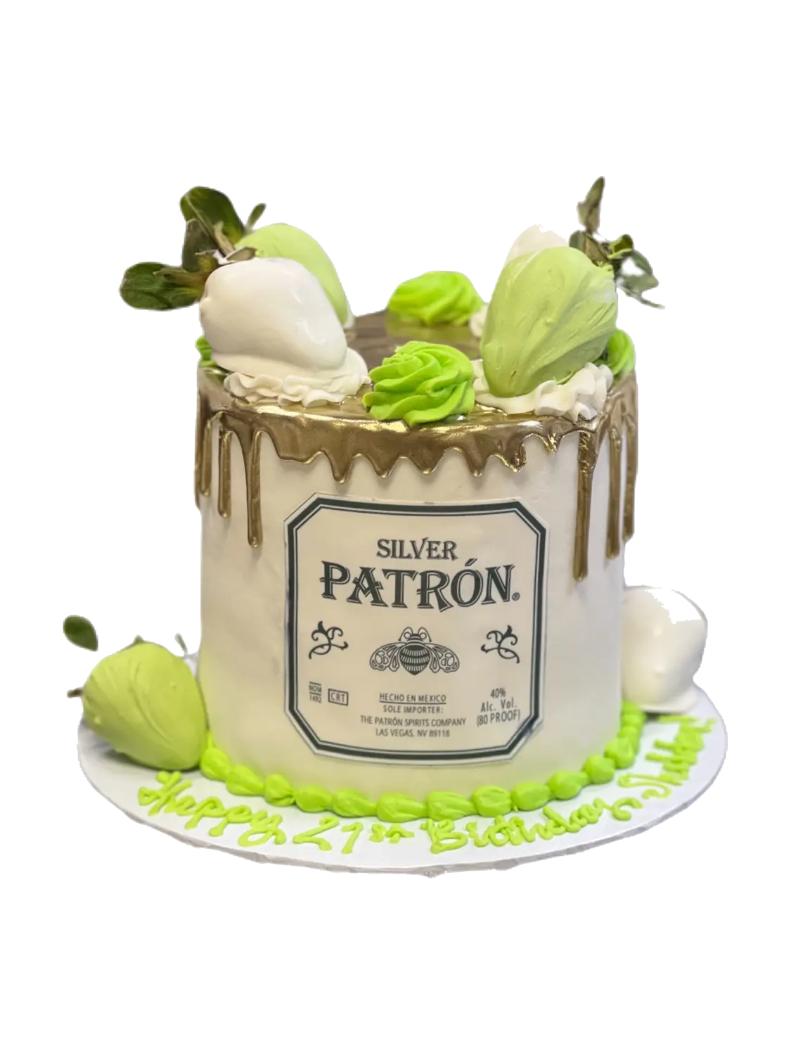 Patron Drip Cake That's The Cake Bakery