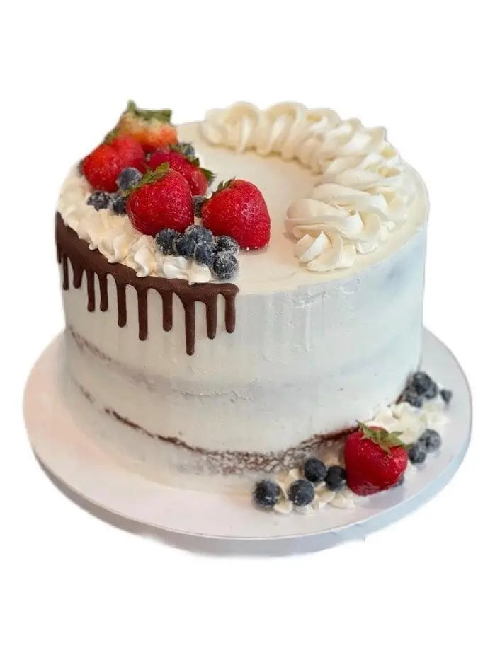 Semi-Naked with Drip Cake That's The Cake Bakery