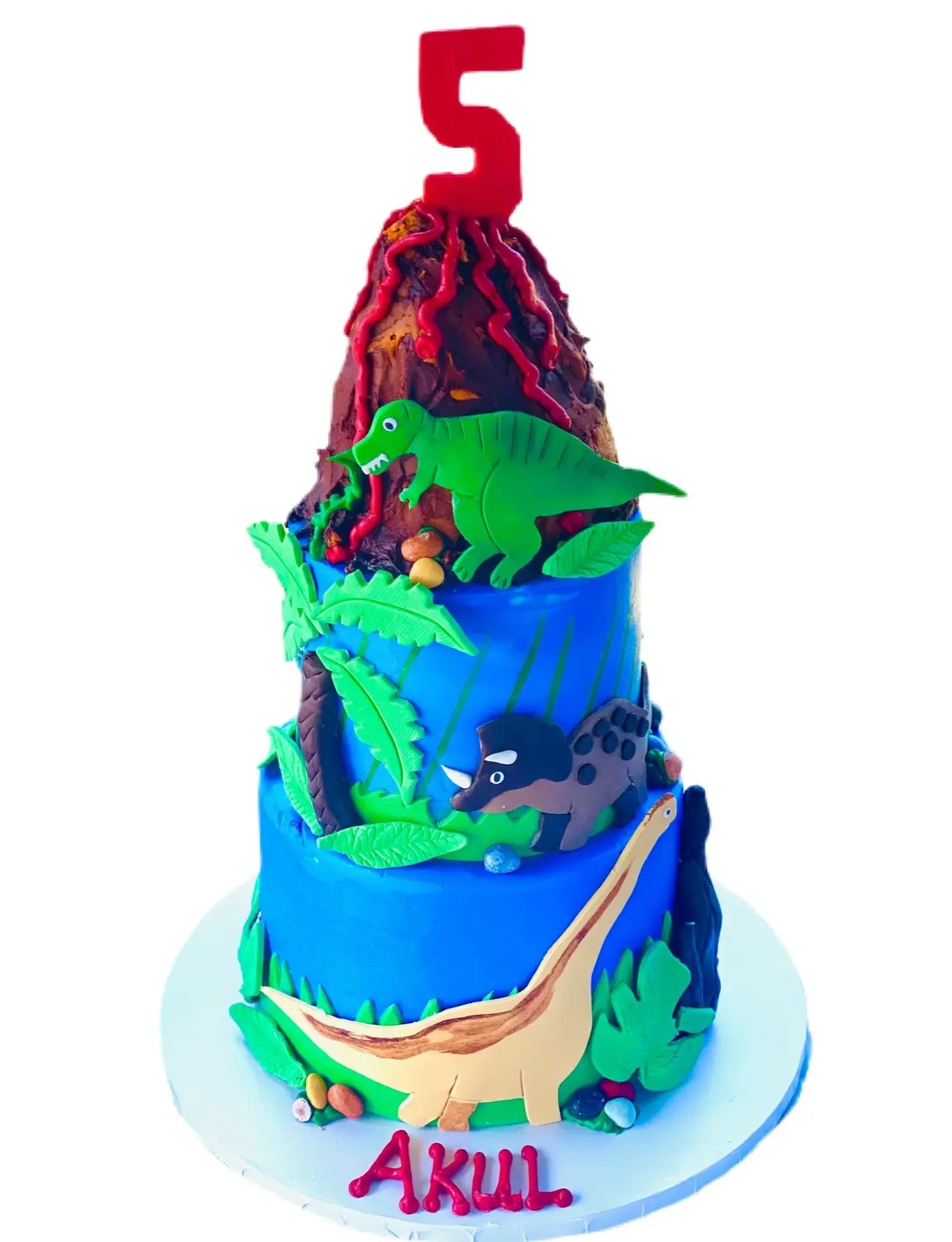 Volcanic Dino Theme That's The Cake Bakery
