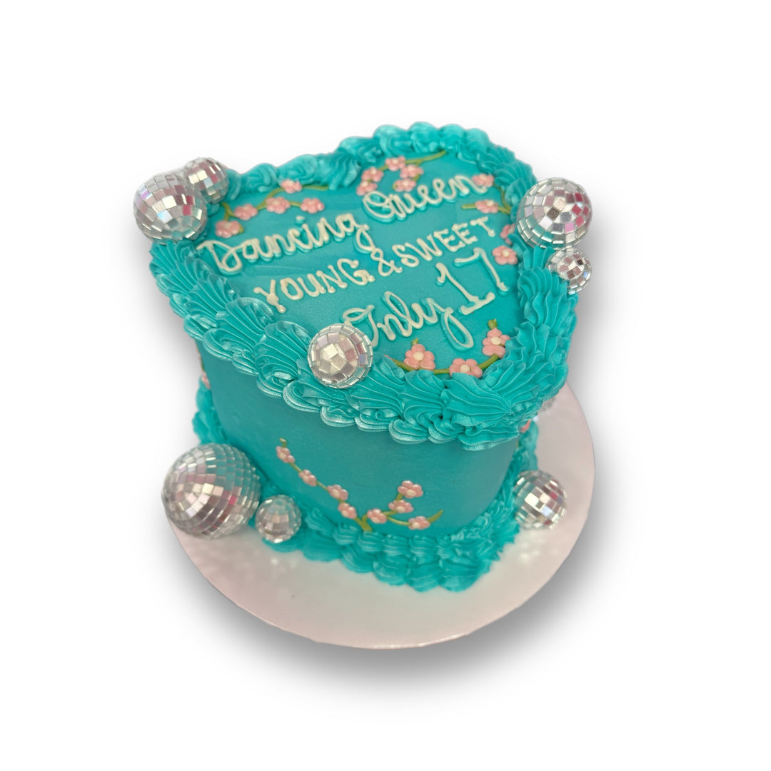 Dancing Queen Disco Cake