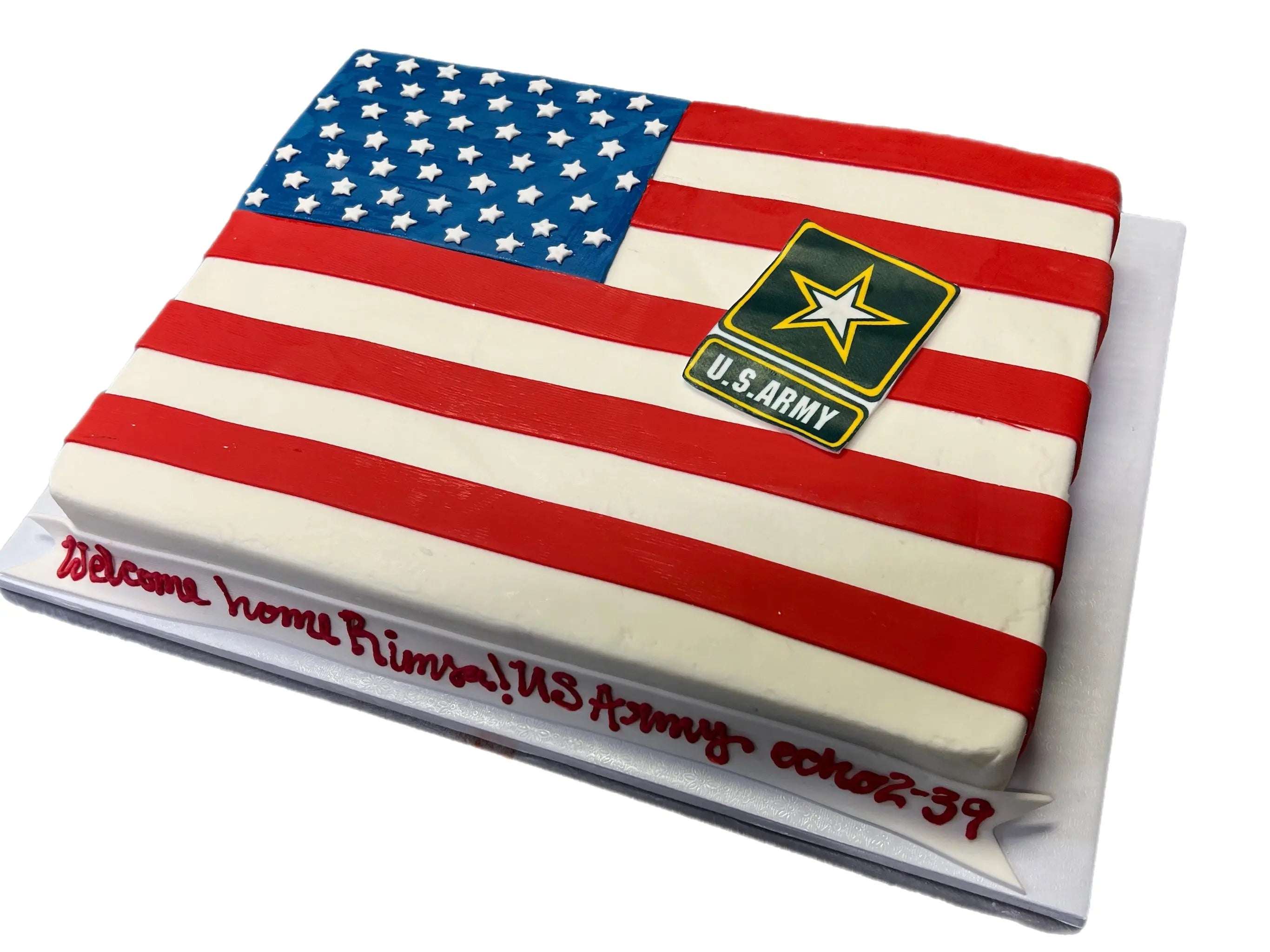 American Flag US Army Cake That's The Cake Bakery