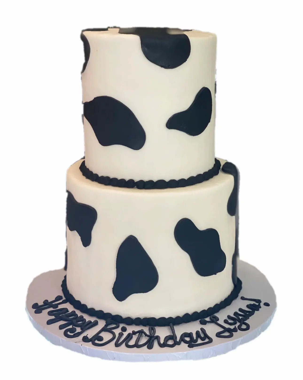 Cow Print That's The Cake Bakery