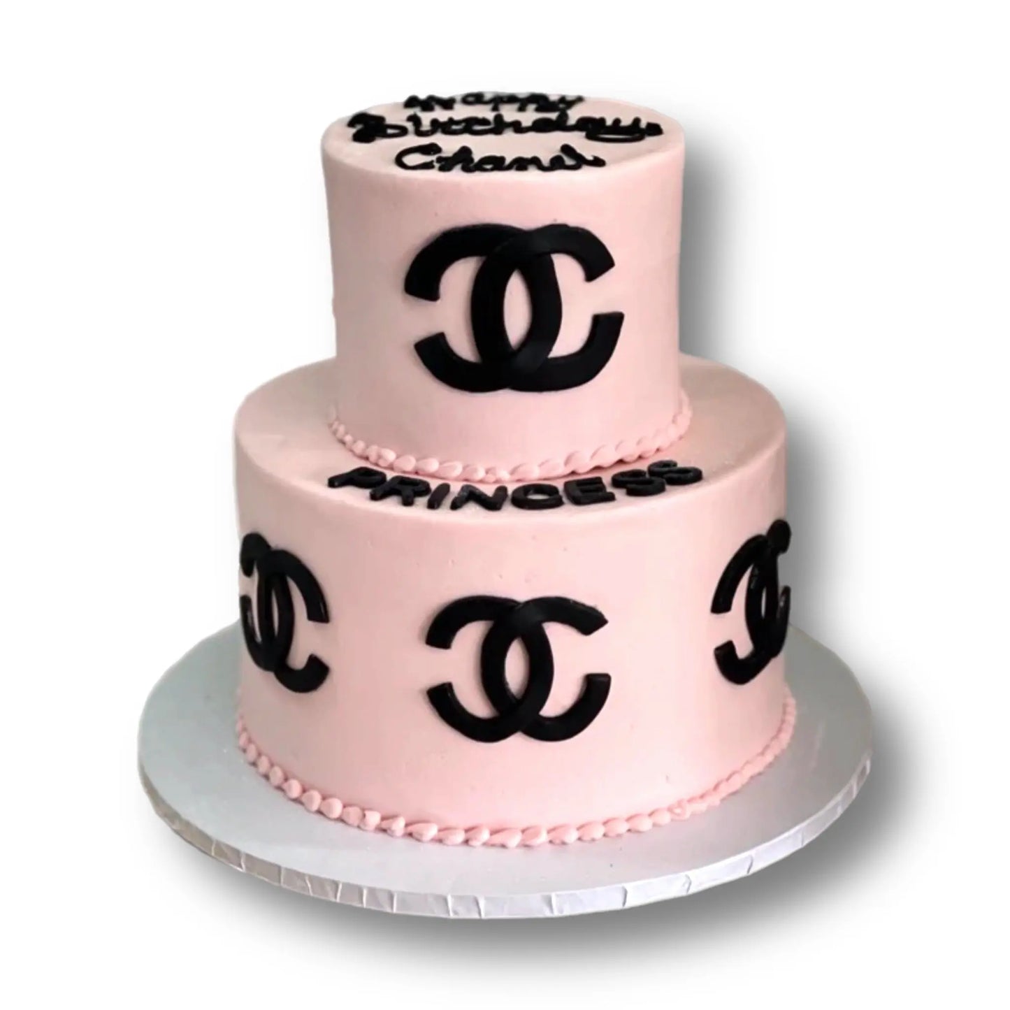 Dreaming of Chanel - 2 Tier That's The Cake Bakery