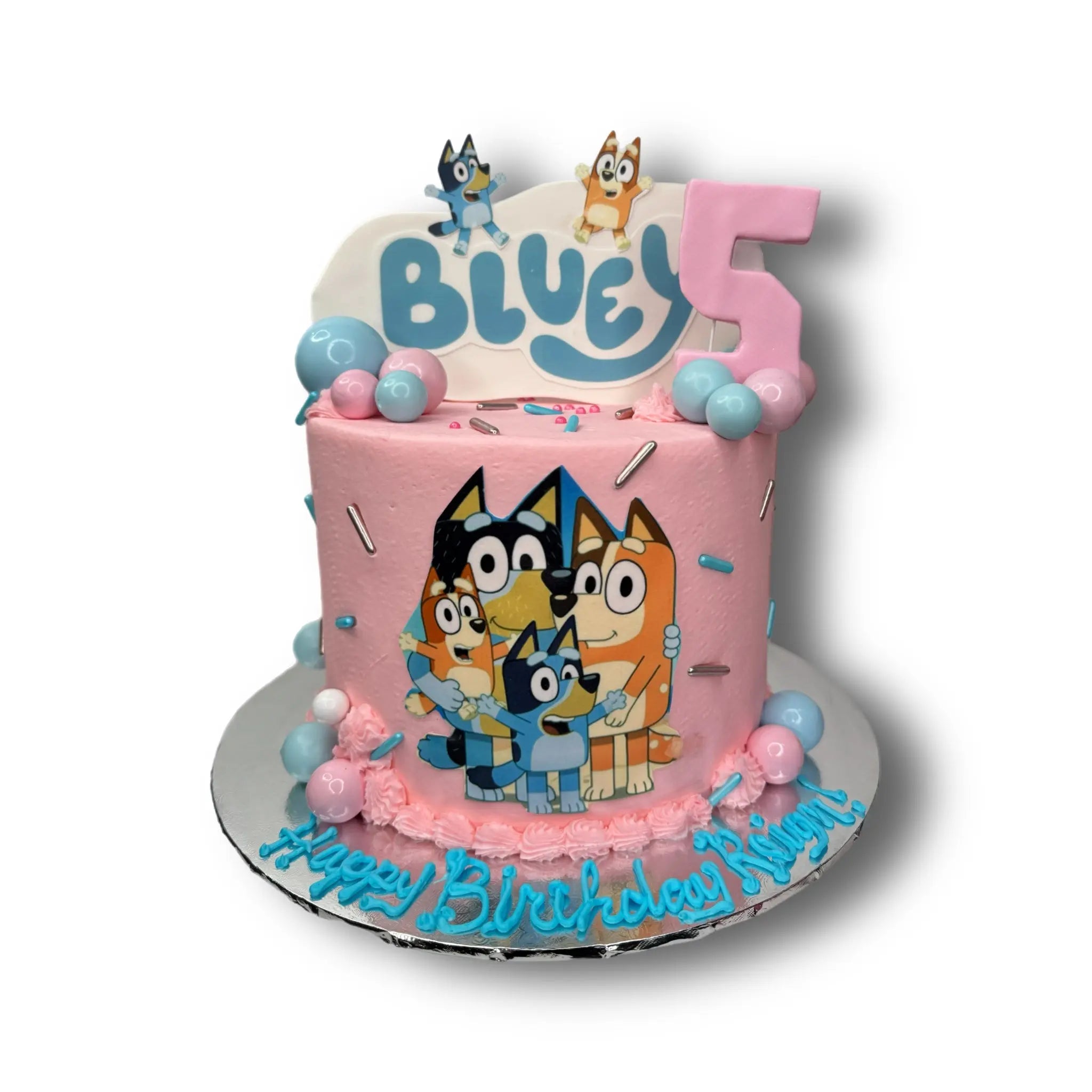 Pink Bluey That's The Cake Bakery