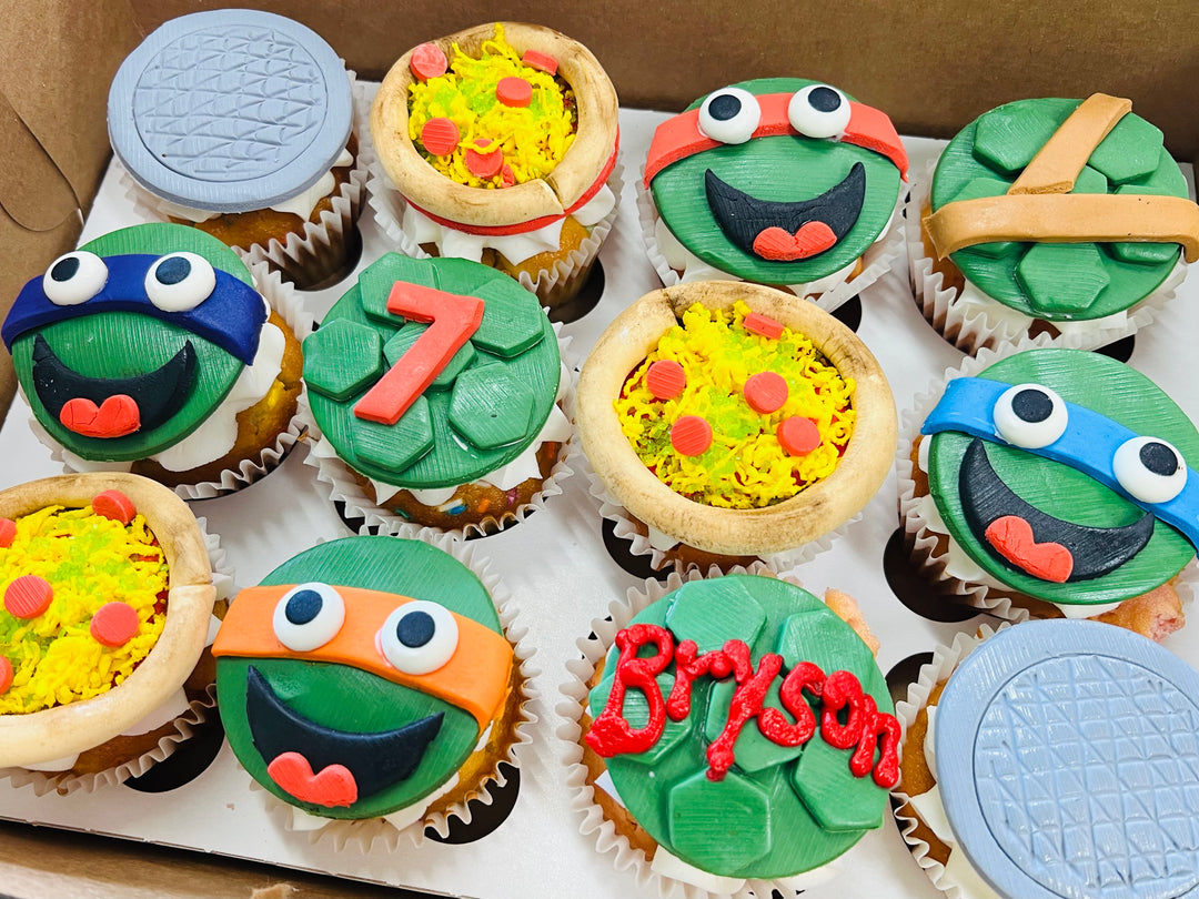 Ninja Turtle Cupcakes