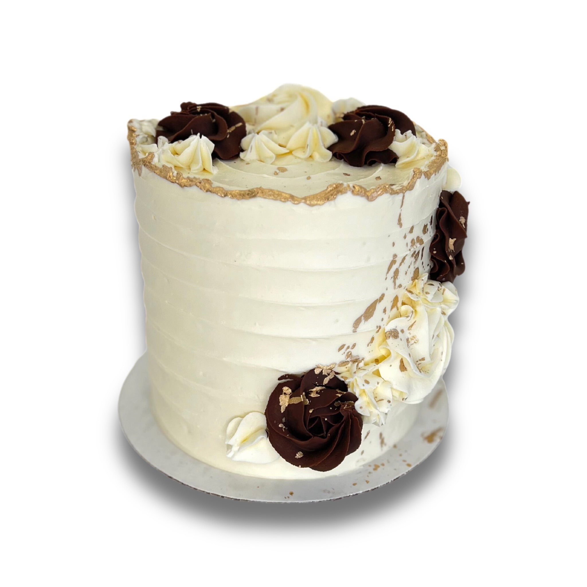 Chocolate Vanilla Dessert Cake