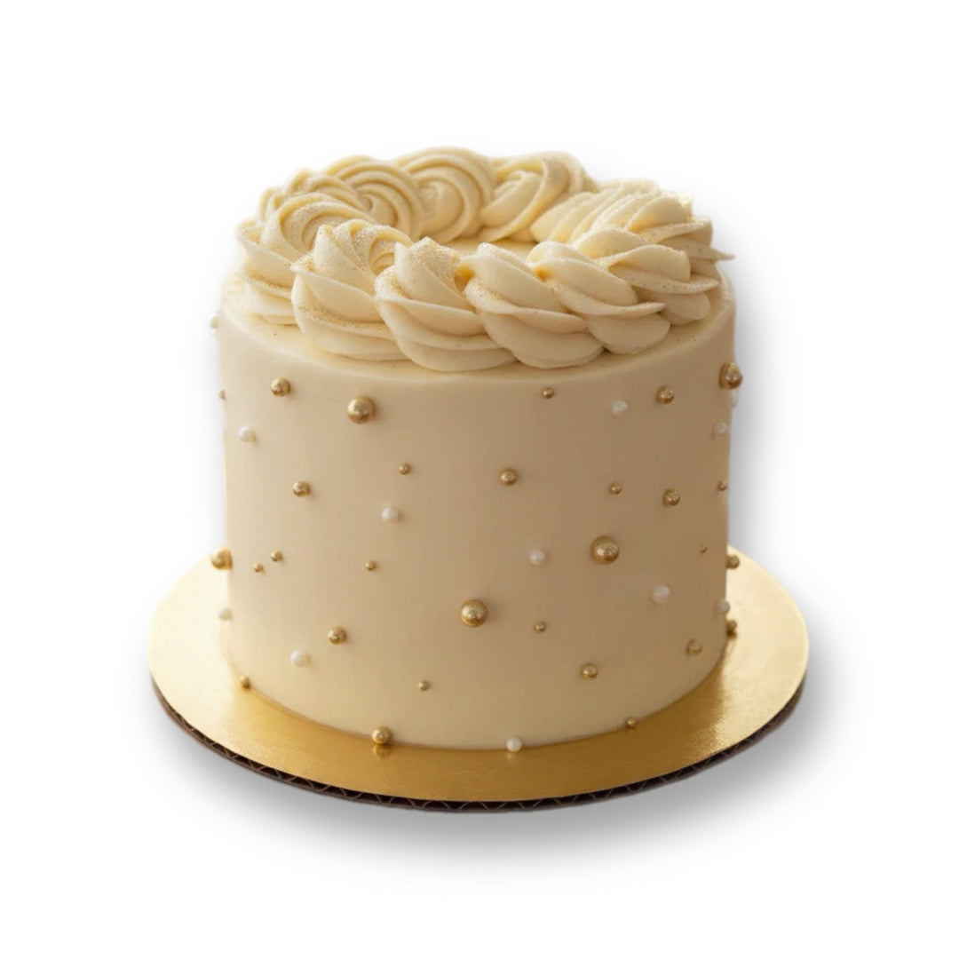 Golden Pearls Cake