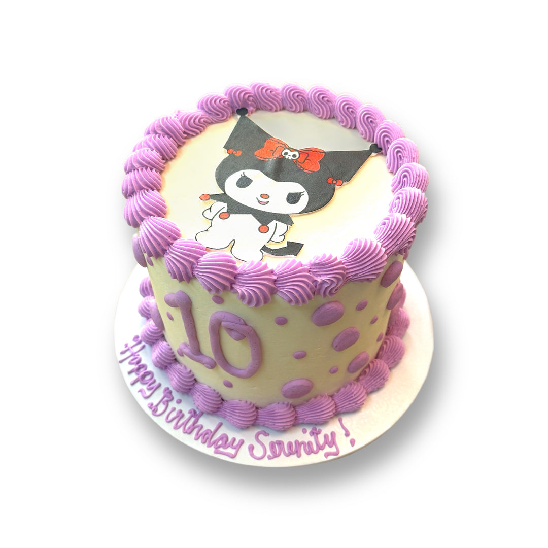 Kuromi Photo Cake