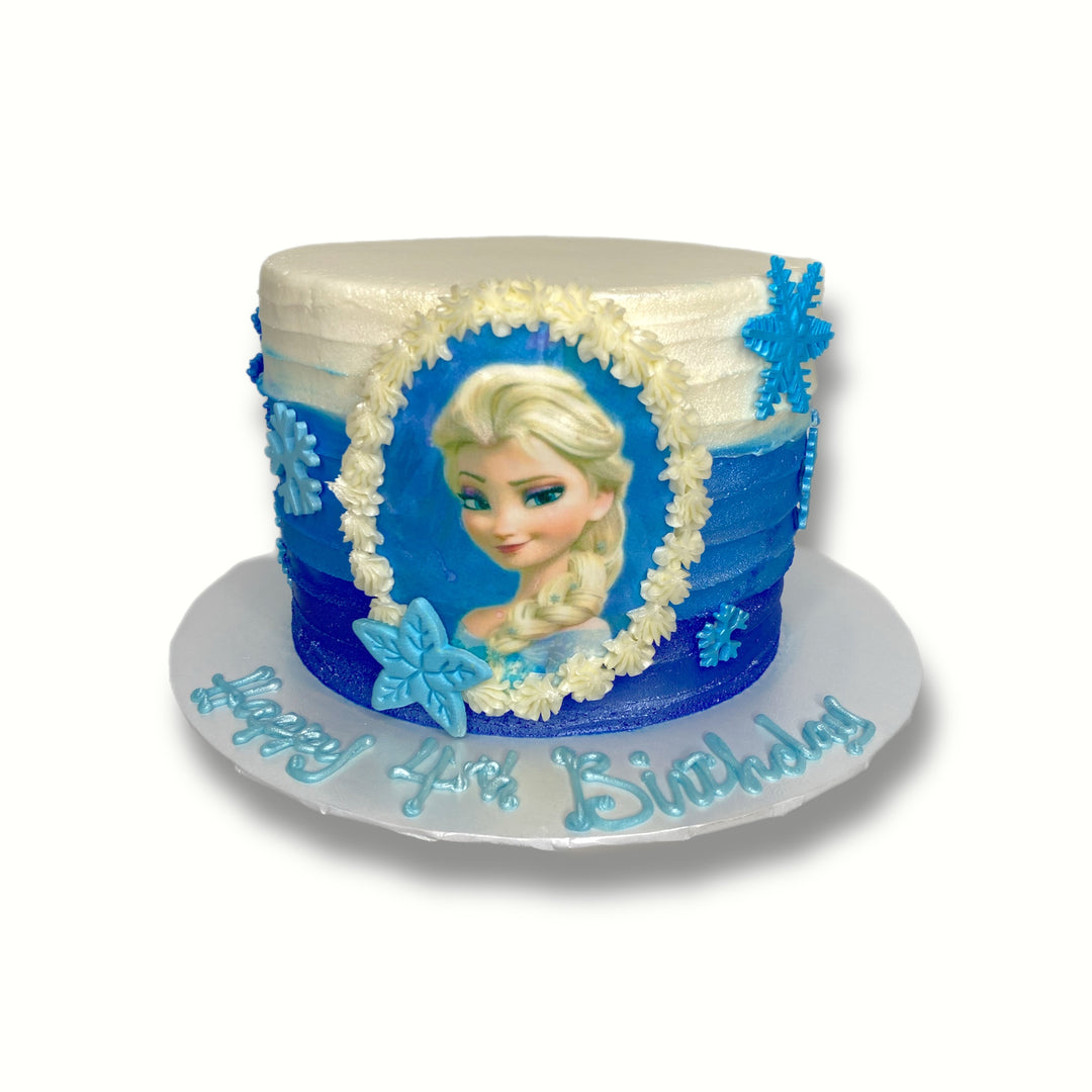 Elsa Frozen Themed Cake