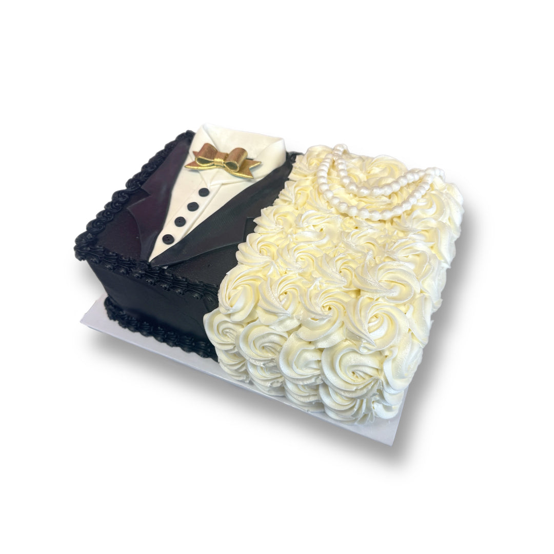 Bride Groom Sheet Cake