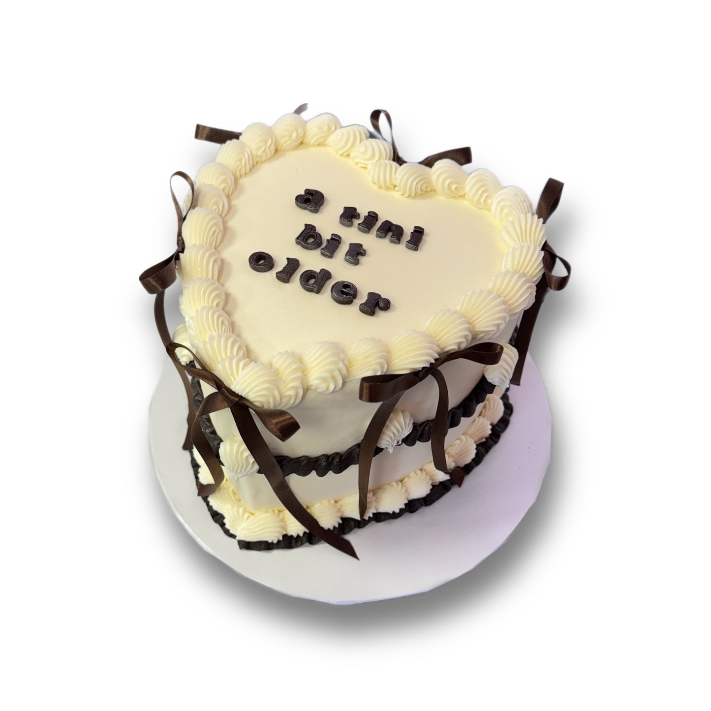 Espresso Martini Heart Cake