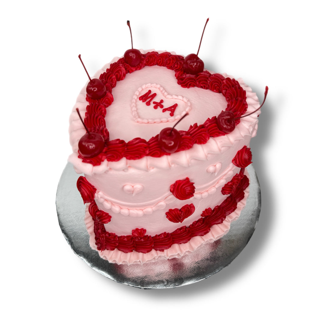 Valentine Heart Cake