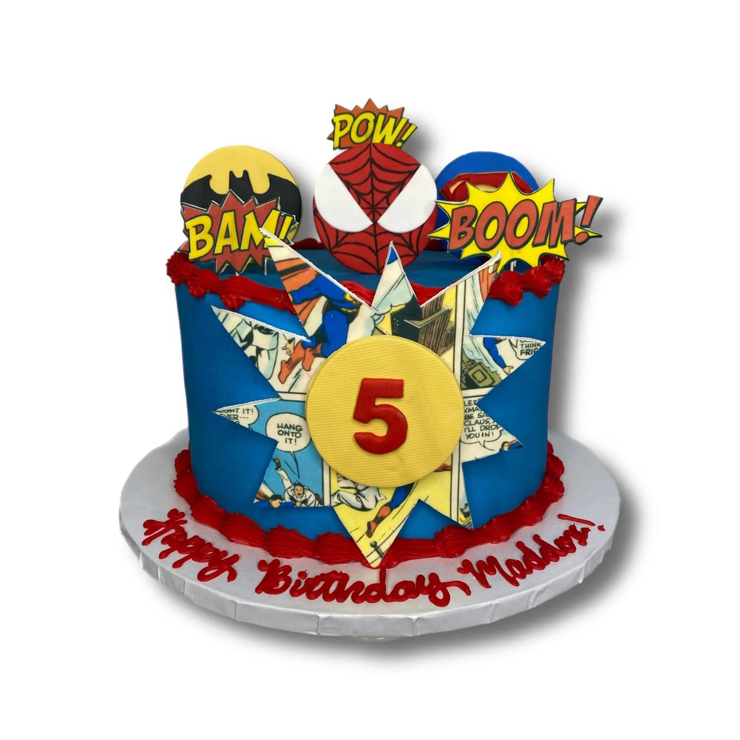 Comic Book Cake That's The Cake Bakery