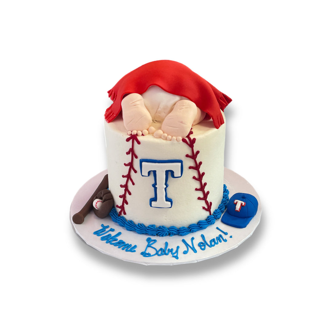 Texas Rangers Themed Baby Shower