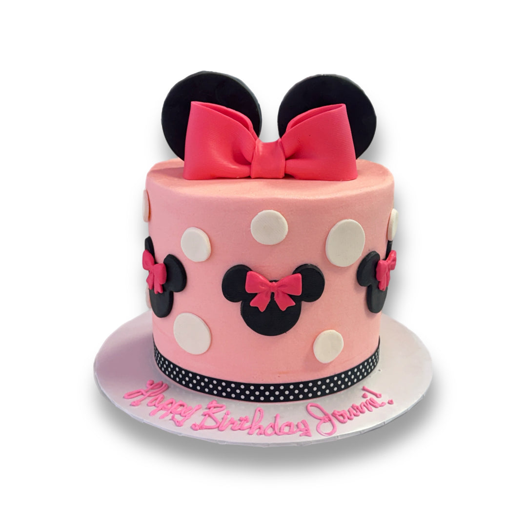 Minnie Polka Dot Cake