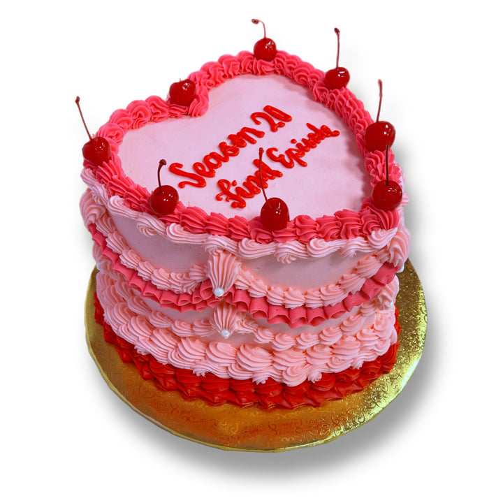 Vintage Heart Cake