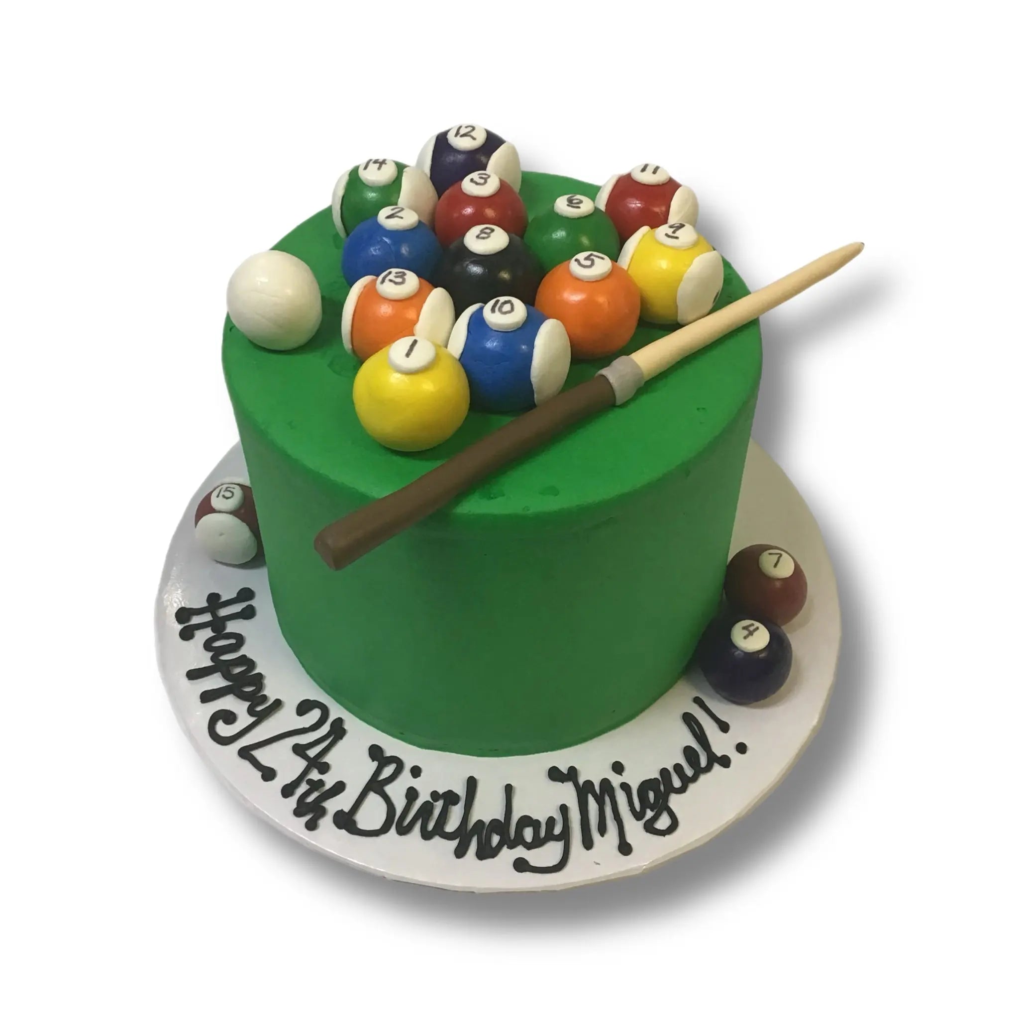 Pool Billiards Cake That's The Cake Bakery